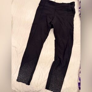 Lulu lemon Women's Performance Leggings with Embellished Hem